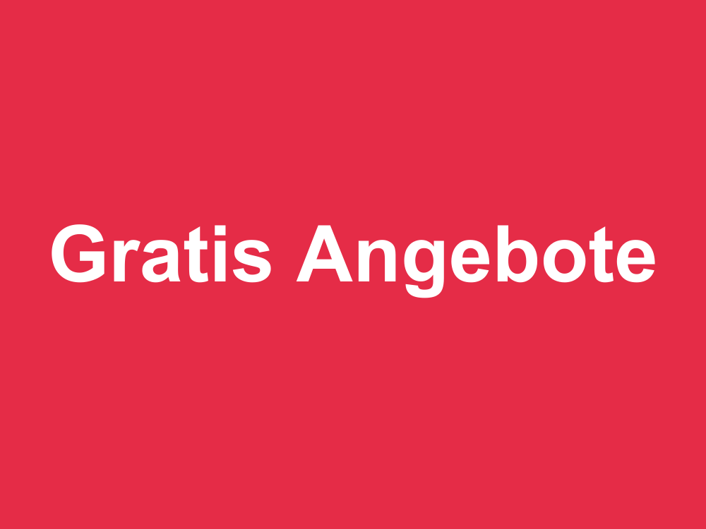 Bild mit dem Titel Gratis Angebote