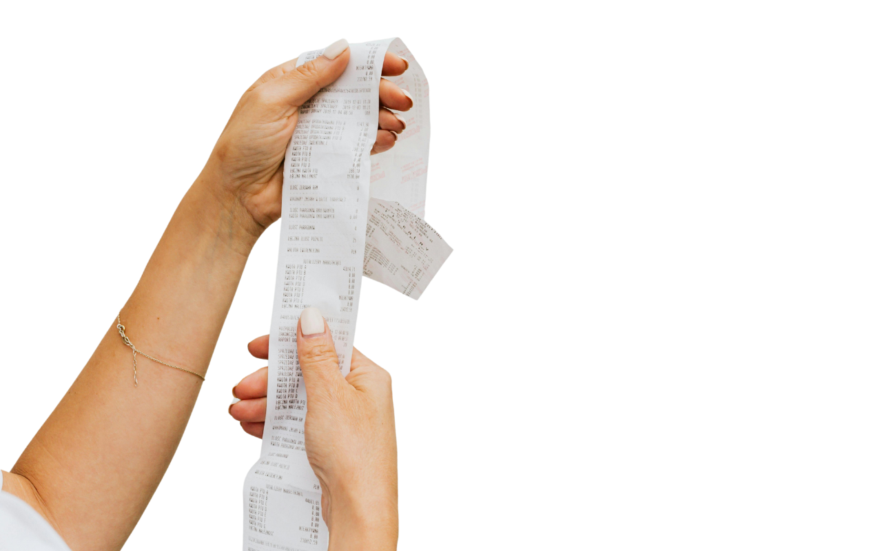 überprüfe nach dem Einkauf deinen Bon